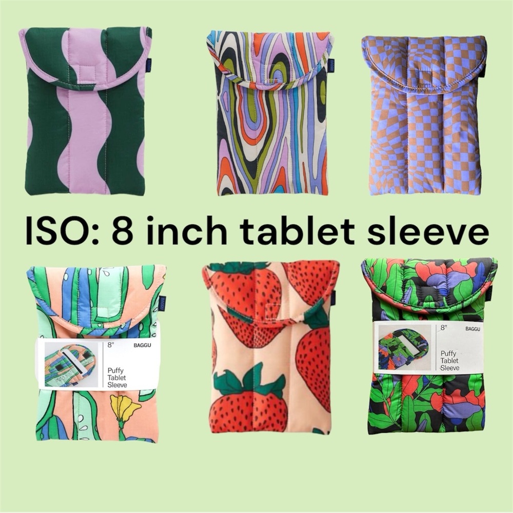 I S O baggu tablet sleeves